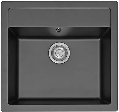 Franke Tectonite Küchenspüle, 560x530 mm, graphit metallic