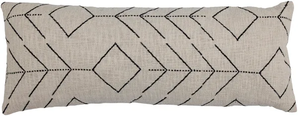 BLOOMINGVILLE Fanni Kissen, Natur, Baumwolle B: 35cm, L: 90cm
