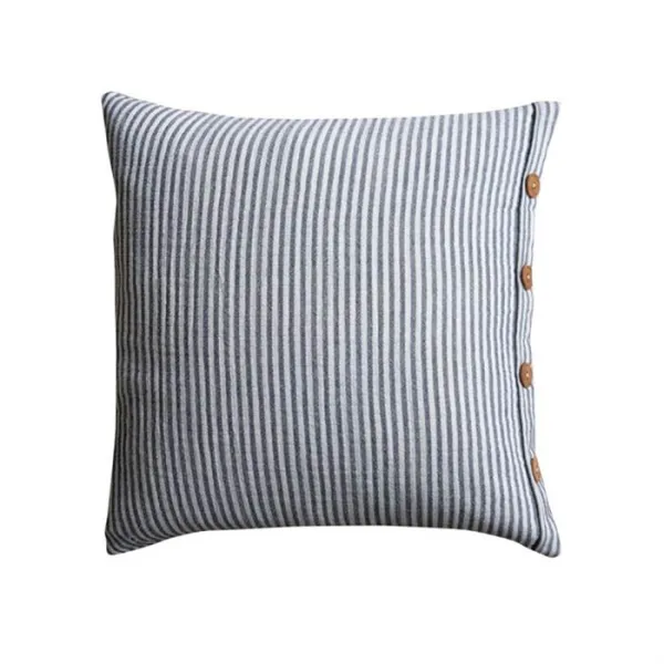 Pagunette Zierkissen - Stripey Cover - Größe 50x50 cm - Schwarz