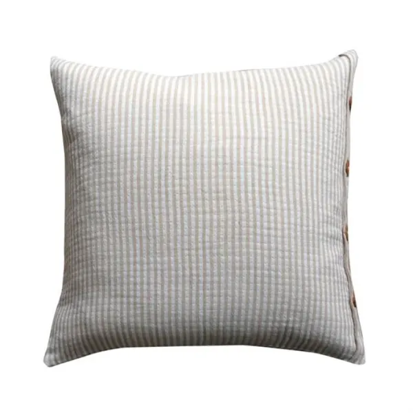 Pagunette Zierkissen - Stripey Cover - Größe 50x50 cm - Beige