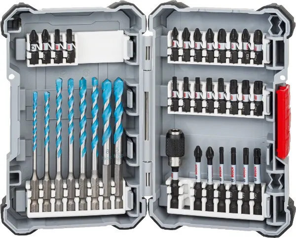Bosch-Set mit Bits für Schlagschrauber Impact Control, 35 Stk.